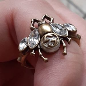 Authentic Gucci bee ring 6.5